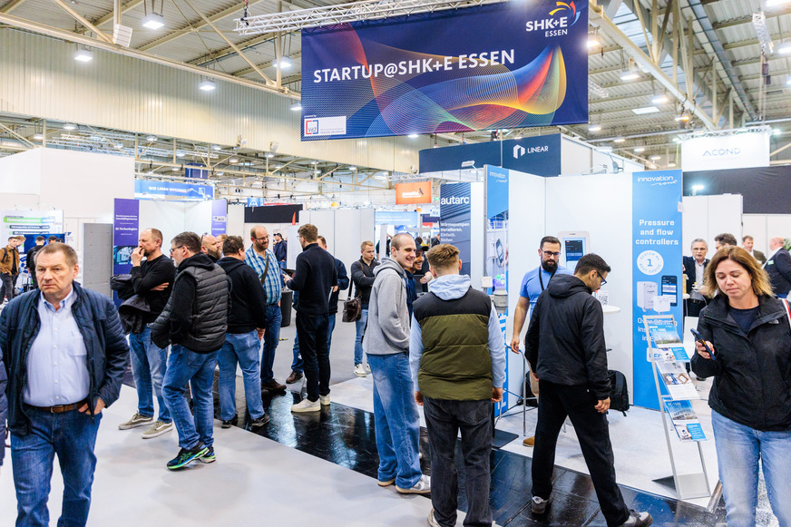 Die Startup-Area der SHK+E Essen.