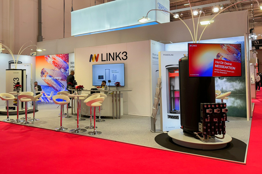 Zur IFH/Intherm in Nürnberg&nbsp;zeigt sich Link3 in Halle 3A am Stand 3A.210.
