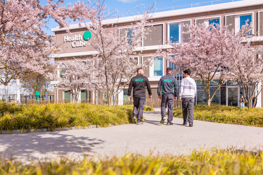 Vom Health Cube profitieren Wilo-Mitarbeitende – in Dortmund und weltweit – sowie die gesamte Region.