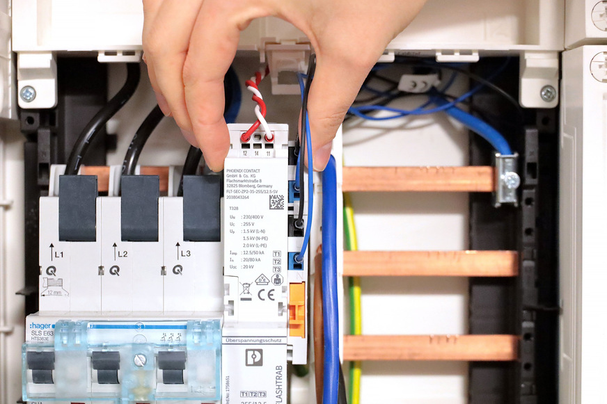 Phoenix Contact: Kombiableiter FLT-SEC-ZP2-…-SV.