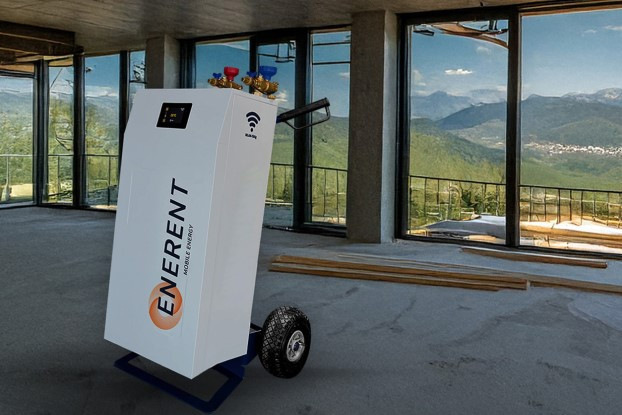 Enerent: Elektroheizmobil.