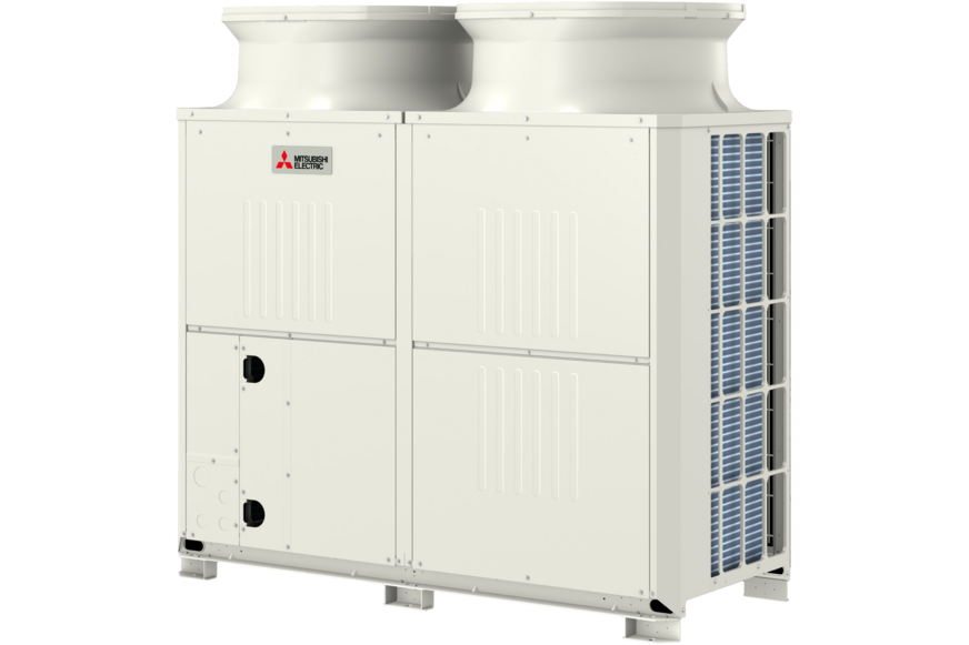 Mitsubishi Electric: R290-Luft/Wasser-Wärmepumpe CAHV.