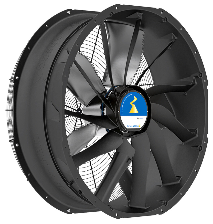 Bild 4 Durch bereits im Ventilatormotor vorhandene Sensoren können direkt vor Ort Schwingungs- und Telemetriedaten gewonnen werden, beispielsweise Schwingungen in den Achsen, Drehzahlen, Temperaturen und der aufgenommene Strom.