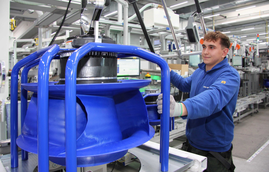 Bild 3 … künftig wird Künstliche Intelligenz aber schon eingebettet in die Ventilatoren (Betriebs)Daten auswerten und zu hochwertigeren Informationen verdichten.