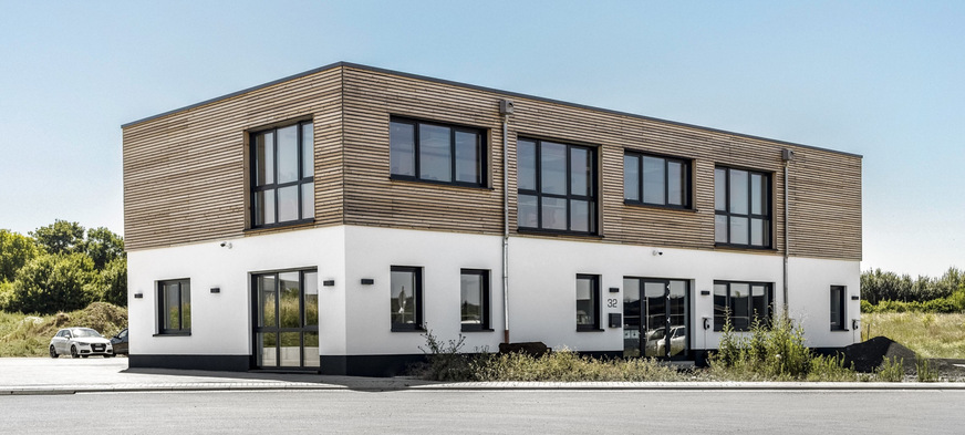 Bild 1 Der Neubau von EMSR-Technik in Wölfersheim.