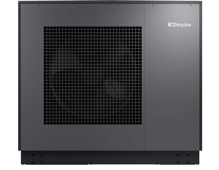 Bild 3 Vorlauftemperaturen von bis zu 70 °C und ganzjährige Warmwassertemperaturen bis 60 °C: Die Luft/Wasser-Wärmepumpe System C (hier: Modell LA 4060 CP) stellt als zentraler Wärmeerzeuger eine hygienische Trinkwassererwärmung sicher.