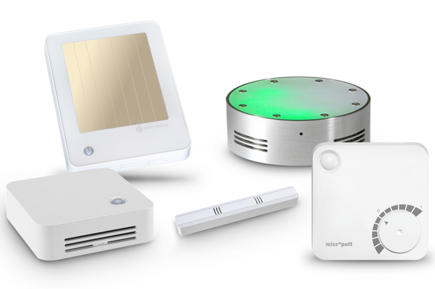 DEOS: Sensor von enerthing und TEO-Komponenten.