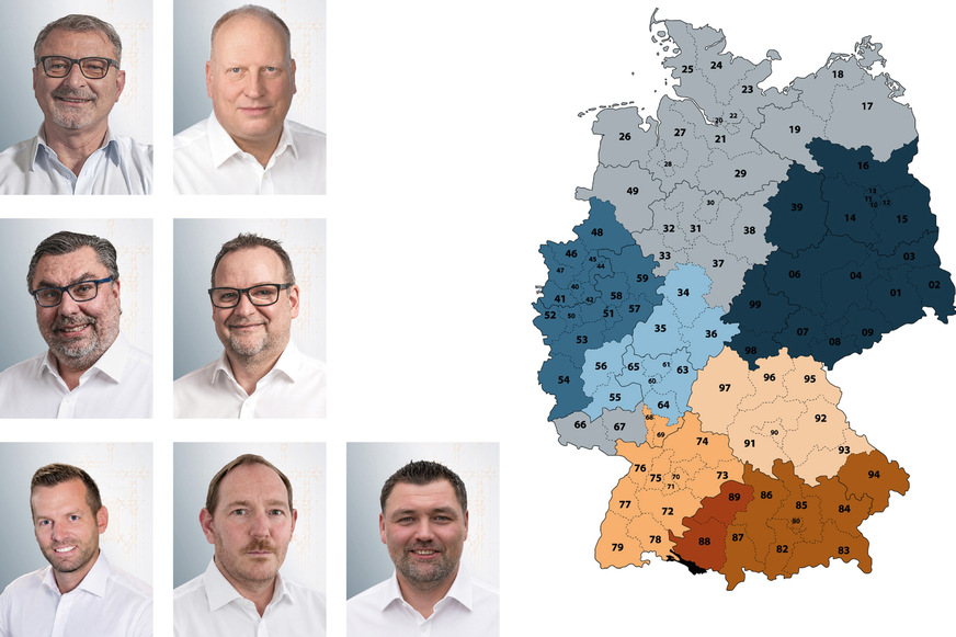 Die neue Vertriebsmannschaft von Pulson.