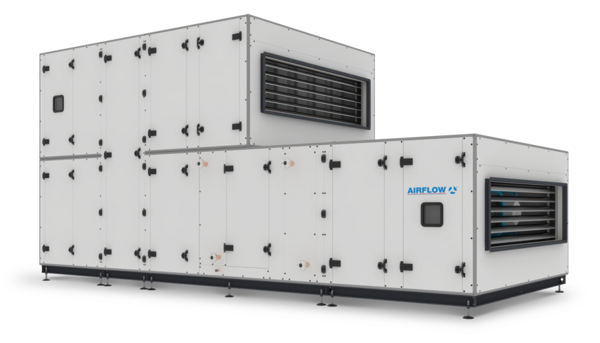 Airflow: RLT-Gerät Duplexmodular.