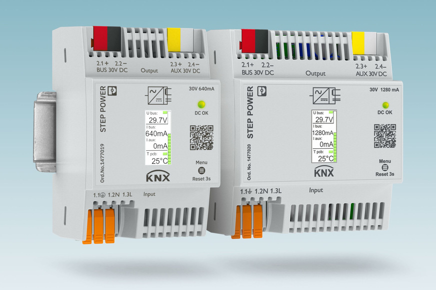 Phoenix Contact: KNX-Busspannungsversorgungen Step Power.