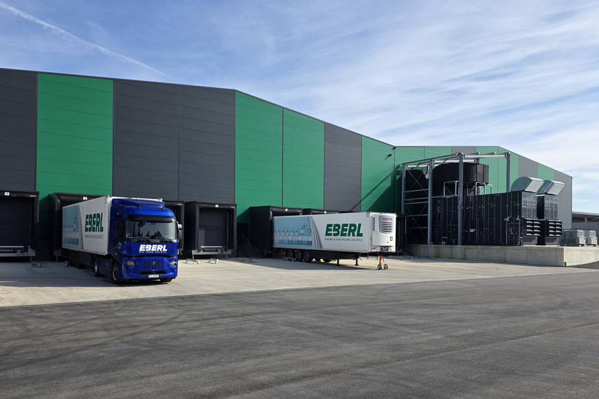Bild 1 Logistiklager für Pharmaprodukte von Eberl Internationale Spedition.