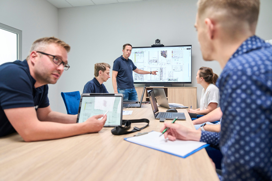 Bild 2 Werden bereits in der frühen Planungsphase Installationszonen, Leitungsführungen und Schnittstellen zu anderen Gewerken definiert, lassen sich die Potenziale der industriellen Vorfertigung voll ausschöpfen.