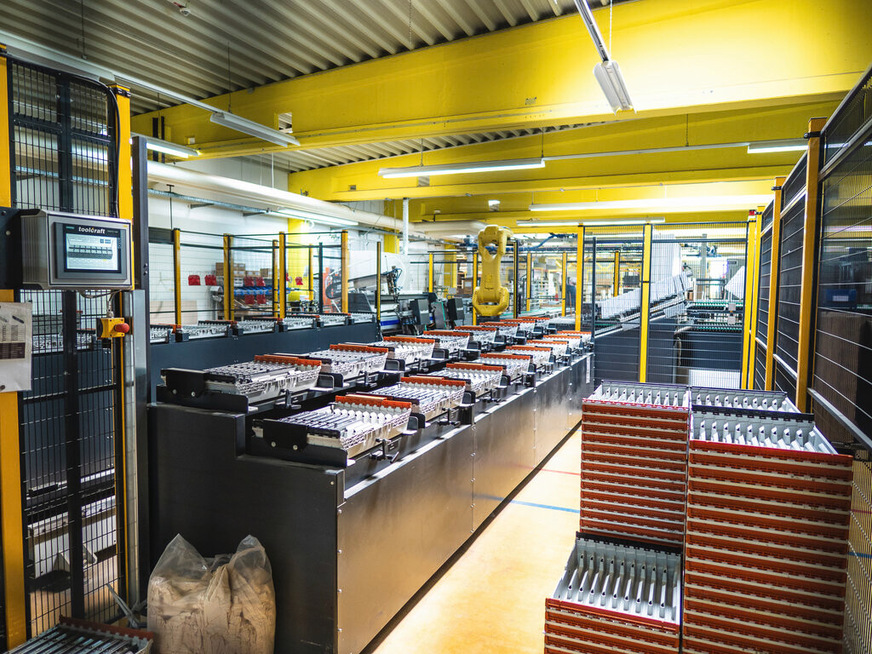 Produktion in Treuchtlingen.
