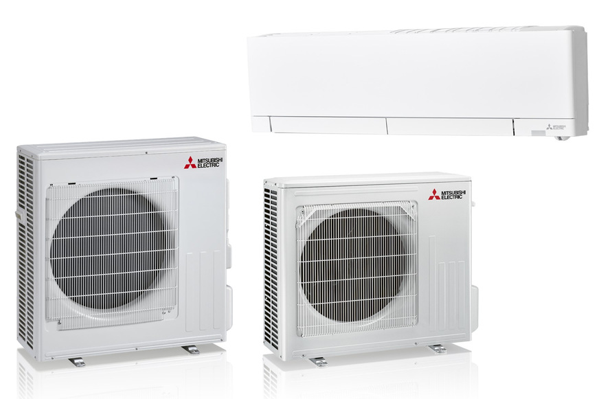 Mitsubishi Electric: Single-Split-Lösung mit R290-Kältekreis.