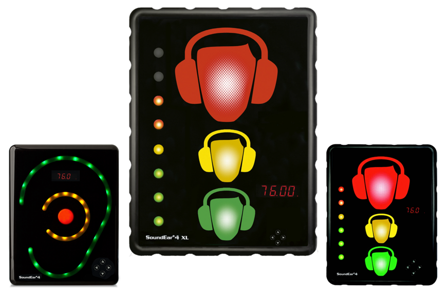 Airflow: SoundEar 4-401, 4XL Industry und 4-410 Industry.