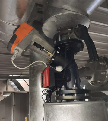 Das TA-Smart ist ein Durchgangsregelventil mit einzigartiger EQM-Charakteristik mit der Möglichkeit zur Durchfluss-, Temperatur- und Leistungsmessung. Für den Einsatz in dem Produktionswerk wurde ein DN 80 PN-Ventil gewählt.