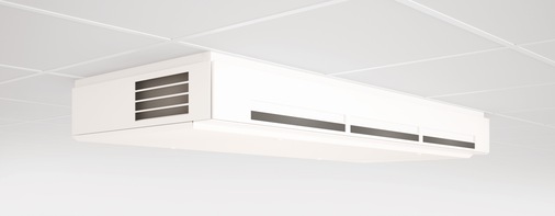 Exhausto by Aldes: Teilintegrierter Einbau eines VEX308.