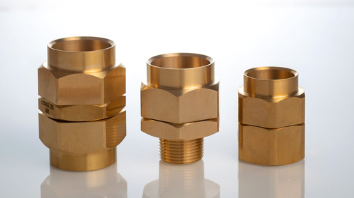 Boagaz: Gasleitung mit Edelstahlwellrohr.