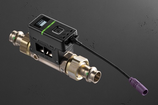 Viega: AquaVip-Zirkulationsregulierventil elektronisch.