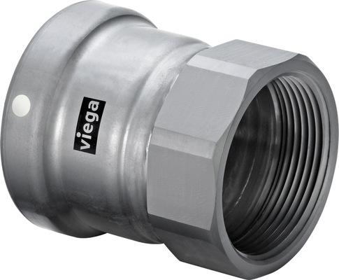 Die neuen „Megapress S XL“-Artikel mit den Gewindeanschlüssen bieten nicht nur in Feuerlöschanlagen nach DIN 14462 einen unkomplizierten Übergang zu anderen Anlagenkomponenten.