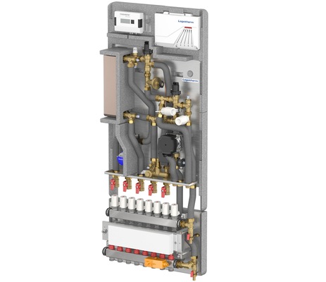 Flamco: Die LogoTronic gibt es als Standardsteuerung für die Logotherm-Produktpalette, einschließlich der LogoMatic-G2-Serie. Sie kann aber auch nachträglich bei den meisten elektronisch arbeitenden Wohnungsstationen von Flamco ergänzt werden. - © Flamco
