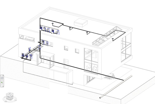 Geberit: Sanitärtechnik-Planung über das Revit-Plug-in Geberit BIM. - © Geberit
