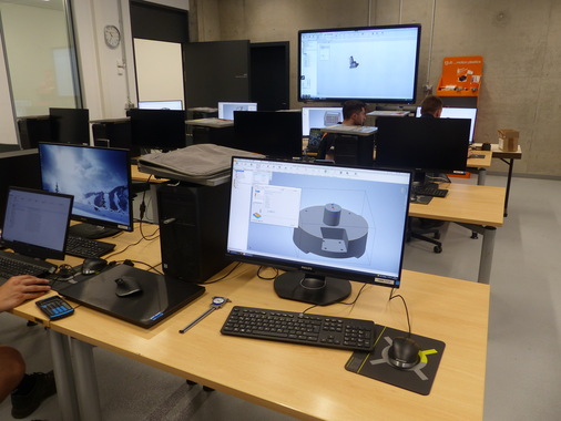 Unterrichtsraum des Campus Handwerk.