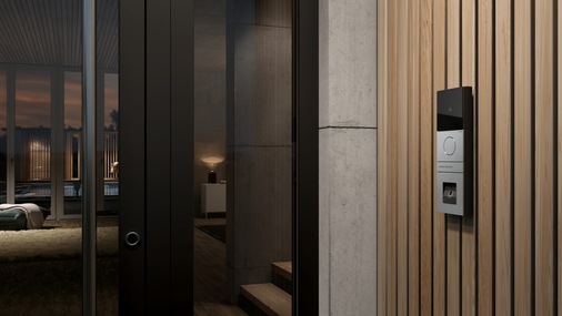 Gira: System 106 mit Keyless In Fingerprint.
