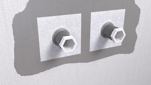 Fränkische: alpex Wandanschluss.