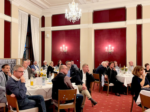 Vertreter des ITGA, der BTGA-Organisation und von Partnerverbänden und Honoratioren aus Politik und Gesellschaft feierten den Jahrestag des Verbands.