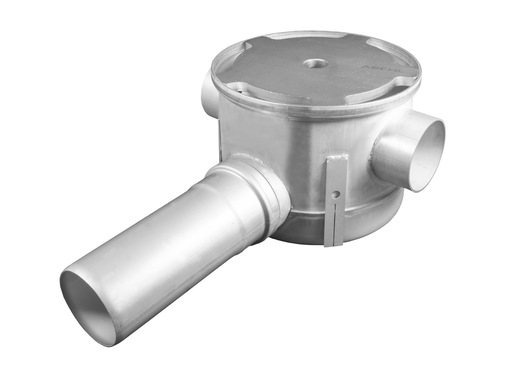 Aschl: Bodenablauf Eurosink Junior Slimline.