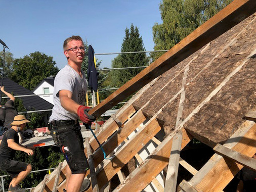 Mithilfe eines stundengenauen Bauzeitenplans konnten auf der Baustelle in Hamburg alle Gewerke zeitgleich auf der Baustelle tätig sein. 