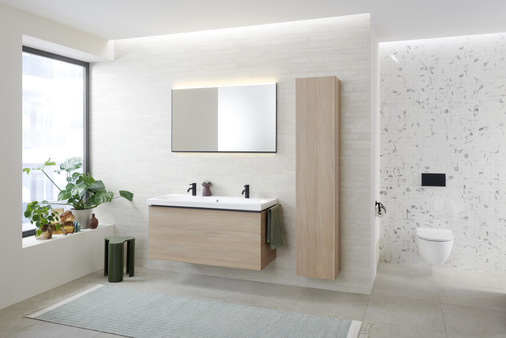  Geberit: Badserie Acanto.