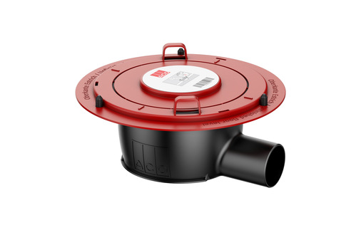 Der Bodenablauf ACO EasyFlow erfüllt – wie alle Sanitärprodukte von ACO Haustechnik mit einer Sperrwasserhöhe unter 50 mm – die Anforderungen der DIN EN 1253-6.