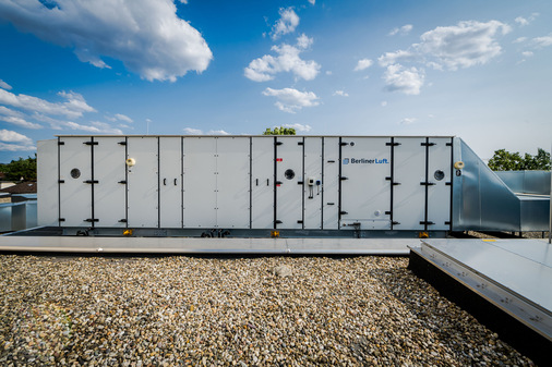 BerlinerLuft. Technik: Plug-in-Lösung Monoblock auf Basis der HygCond-Baureihe.