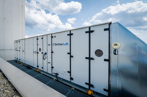 BerlinerLuft. Technik: Plug-in-Lösung Monoblock auf Basis der HygCond-Baureihe.