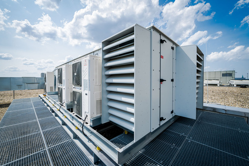 BerlinerLuft. Technik: Plug-in-Lösung Monoblock auf Basis der HygCond-Baureihe.