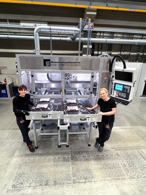 Im Telenot-Werk 2 in Essingen sorgt eine neue Bolzenschweißmaschine für höhere Effizienz und Präzision in der Produktion.