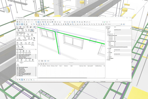 Graphisoft: Modellierung von Stromschienensystemen in DDScad 20.