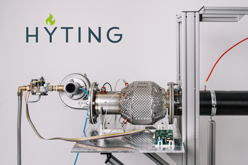 Der Prototyp des Wärmegenerators.