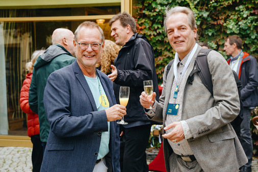 DGS-Präsident Frank Späte und DGS-Photovoltaik-Experte Jörg Sutter.