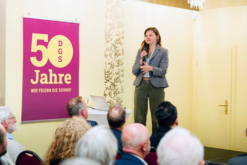 Professorin Ilona Otto referierte über soziale Kipppunkte im Klimaschutz.