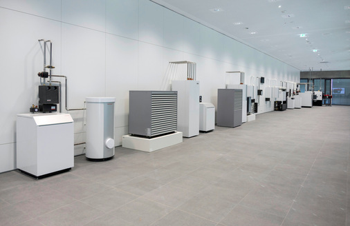 Der Praxis-Schulungsbereich mit voll funktionsfähigen Produkten.