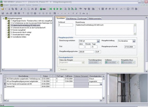 Von der Adressverwaltung über die Bauzeiten-, Büro- und Projektplanung bis zum Mängelmanagement — AVA-Software ist multifunktional.
