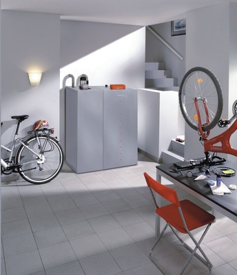 Viessmann: Pellet-Heizkessel „Vitoligno 300-P“.