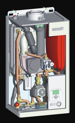 Brötje: „EcoTherm Plus WGB Pro EVO 20 C“ mit Verbrennungsoptimierung.