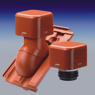Abu-plast: Frost- und wettergeschützter „ventilair“ Rohrbelüfter. - © Abu-plast
