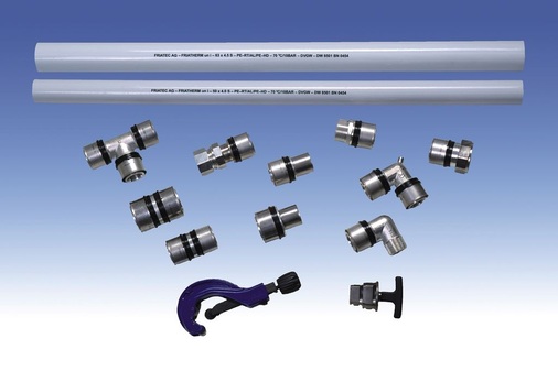 Friatec: „Friatherm uni“ wurde um die Dimensionen 50 und 63 mm erweitert. - © Friatec
 Friatec: „Friatherm uni“ wurde um die Dimensionen 50 und 63 mm erweitert.
