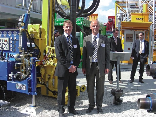 Den sicherlich interessantesten Coup hat der börsennotierte Tiefbauspezialist Bauer gelandet: Klemens Waterkotte Jr. (rechts), ­früher Teramex, ist jetzt ­Geschäftsführer der Bauer-Tochter ErdWärmeNetz GmbH (EWN).