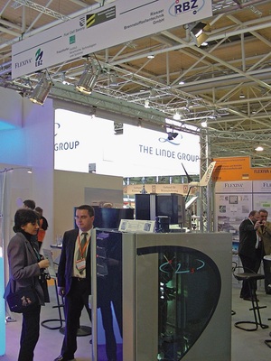 An Entwicklungen von BrennstoffzellenHeizgeräten fehlt es nicht. Das „inhouse“-System von der Riesaer Brennstoffzellentechnik wird nach Kundenwunsch modifiziert.